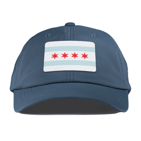 Chicago Flag Performance Dad Hat