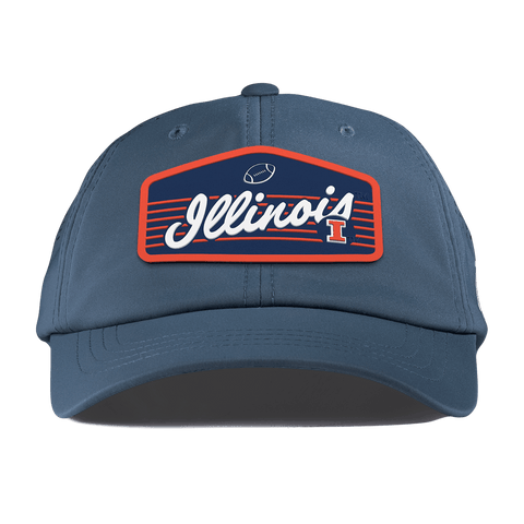 University of Illinois "Illini Football" Performance Dad Hat Orion