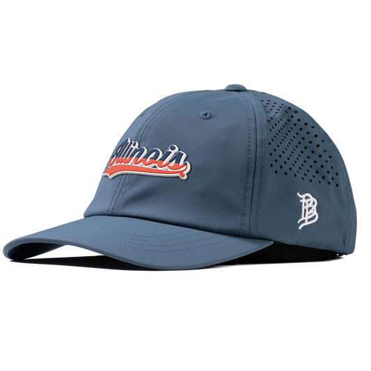 University of Illinois "Illinois Script" Performance Dad Hat Orion