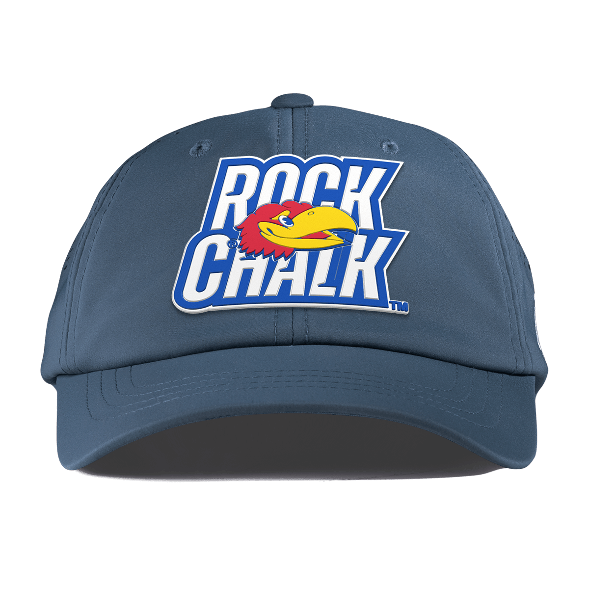 University of Kansas "Kansas Rock Chalk Block" Performance Dad Hat Orion