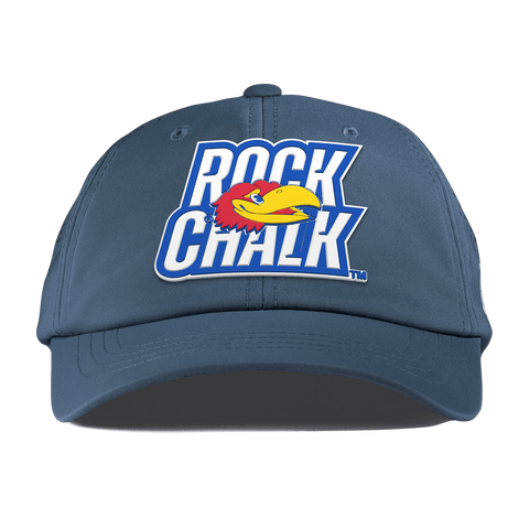 University of Kansas "Kansas Rock Chalk Block" Performance Dad Hat Orion