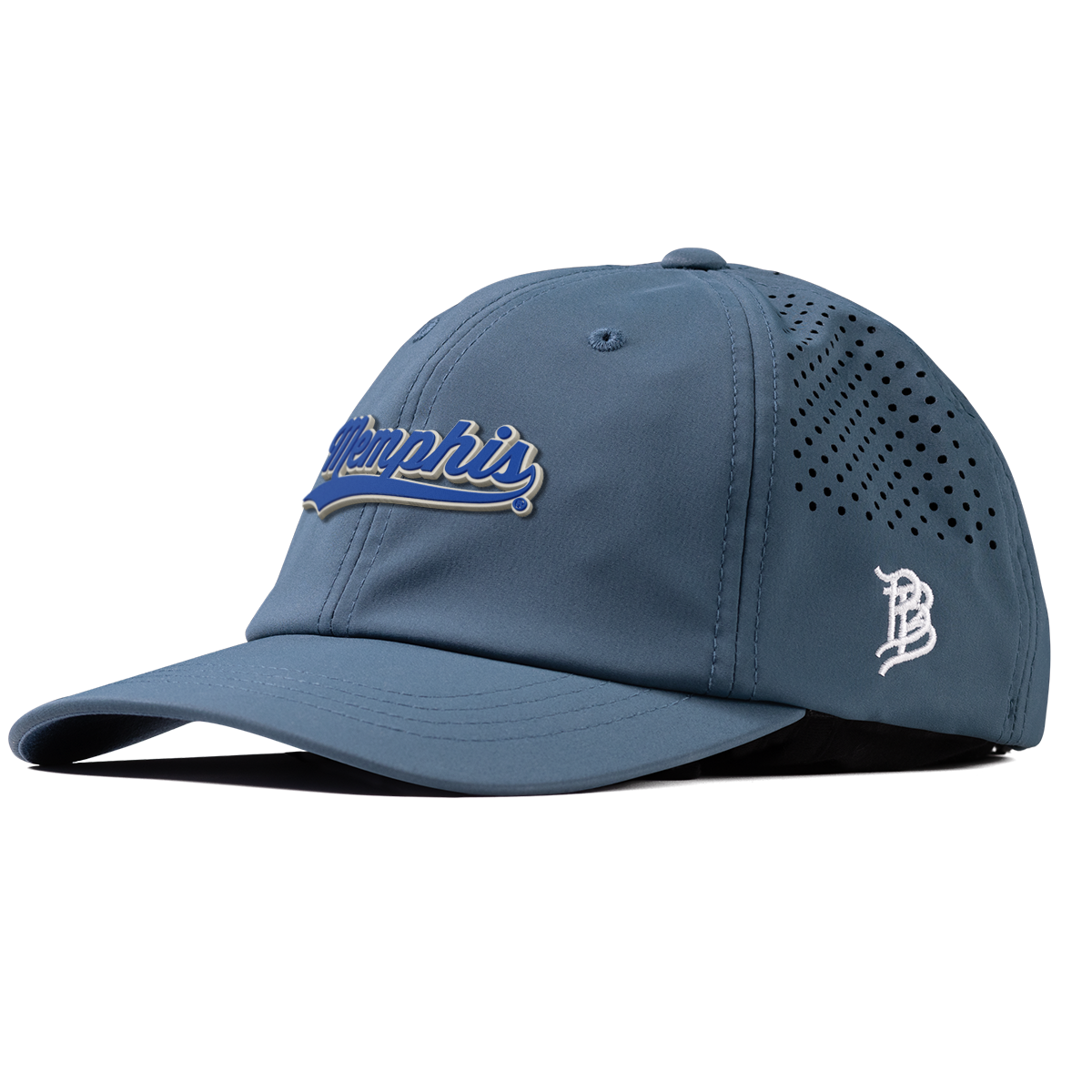 University of Memphis "Memphis Script" Performance Dad Hat Orion