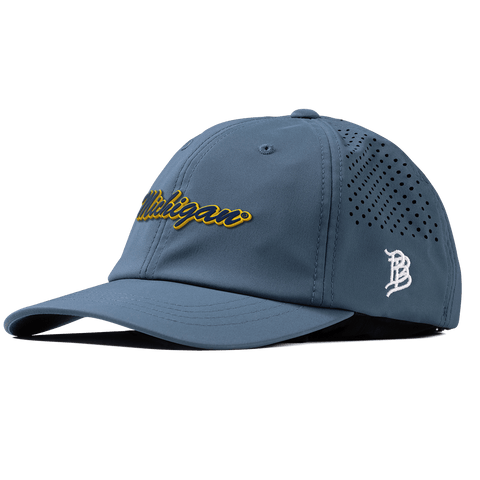 University of Michigan "Michigan Script" Performance Dad Hat Orion