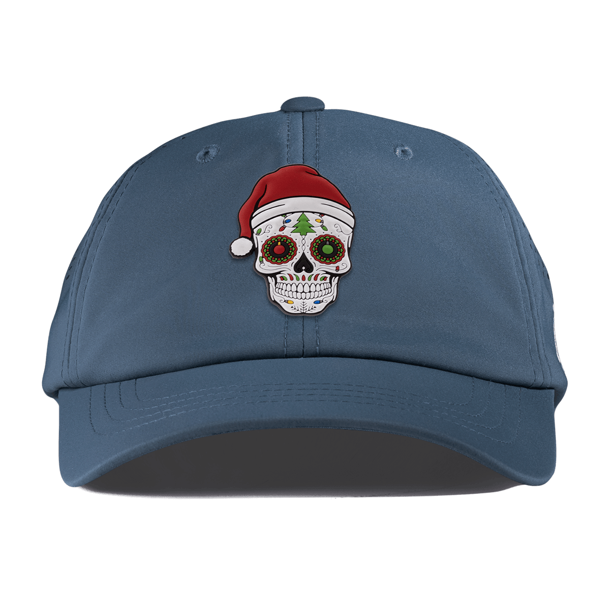 Santa Skull PVC Performance Dad Hat Orion