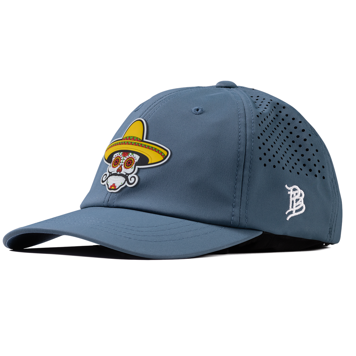 Sombrero Skull PVC Performance Dad Hat Orion