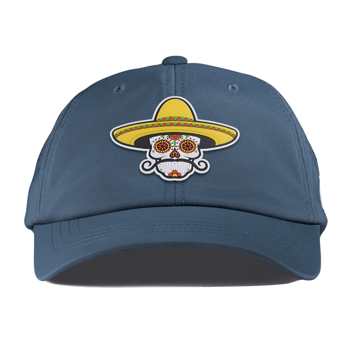 Sombrero Skull PVC Performance Dad Hat Orion