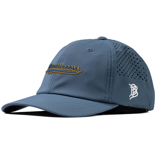 West Virginia University "West Virginia Mountaineers Script" Performance Dad Hat Orion