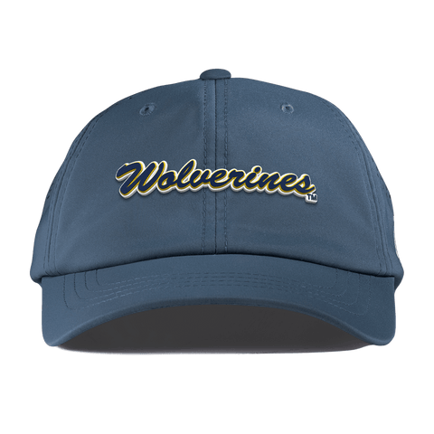 University of Michigan "Wolverines Script" Performance Dad Hat Orion