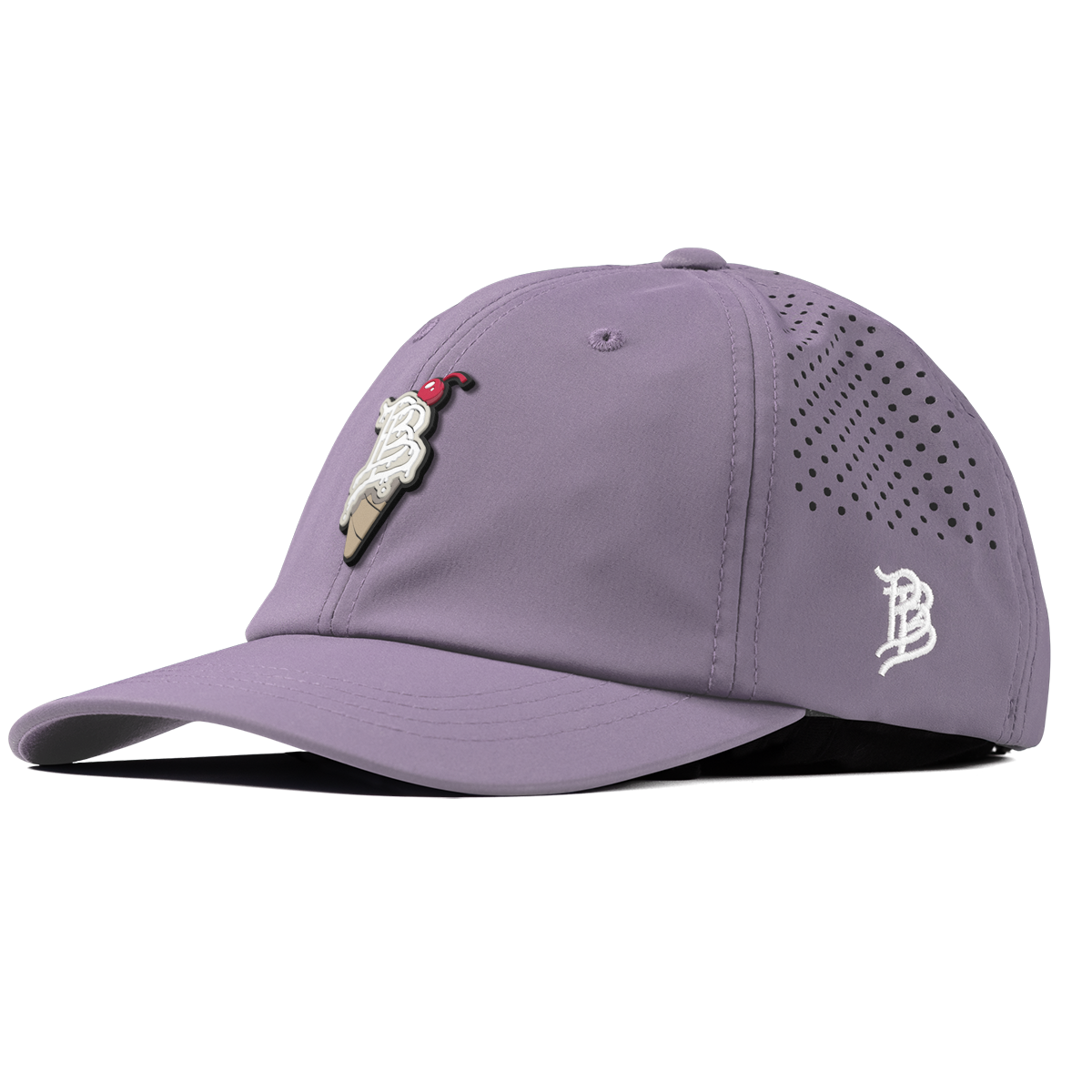 BB Drip Cone Performance Dad Hat Purple
