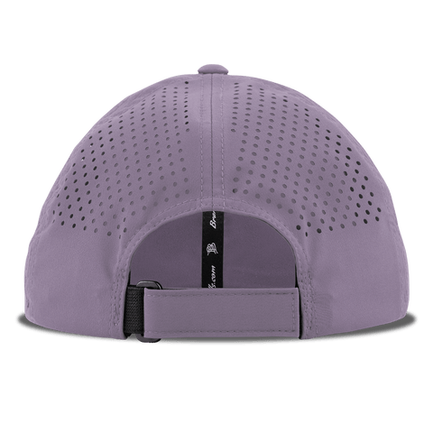 New York Traveler Performance Dad Hat Back Purple