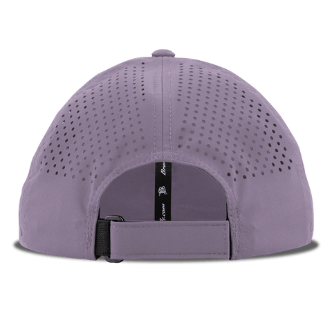 Anthem PVC Performance Dad Hat Back Purple