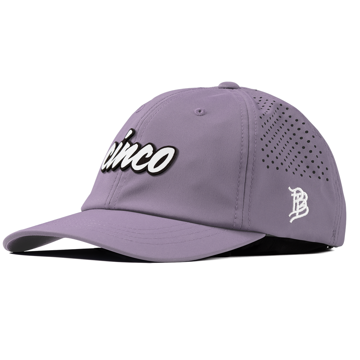 Cinco Script Performance Dad Hat Purple