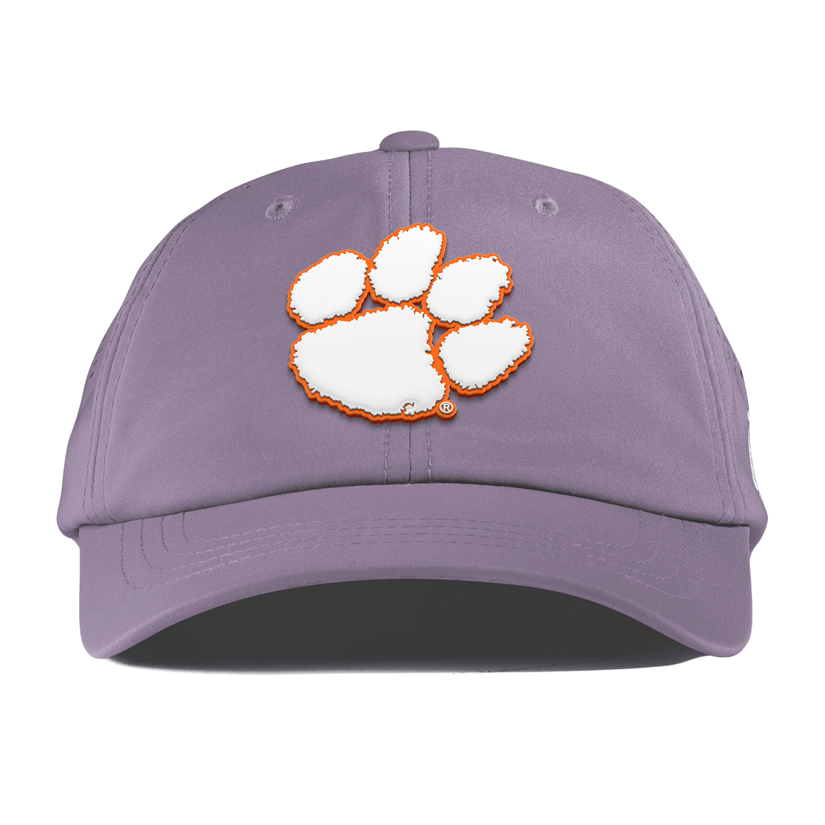 Clemson University "Clemson Tigers Paw" Performance Dad Hat Purple
