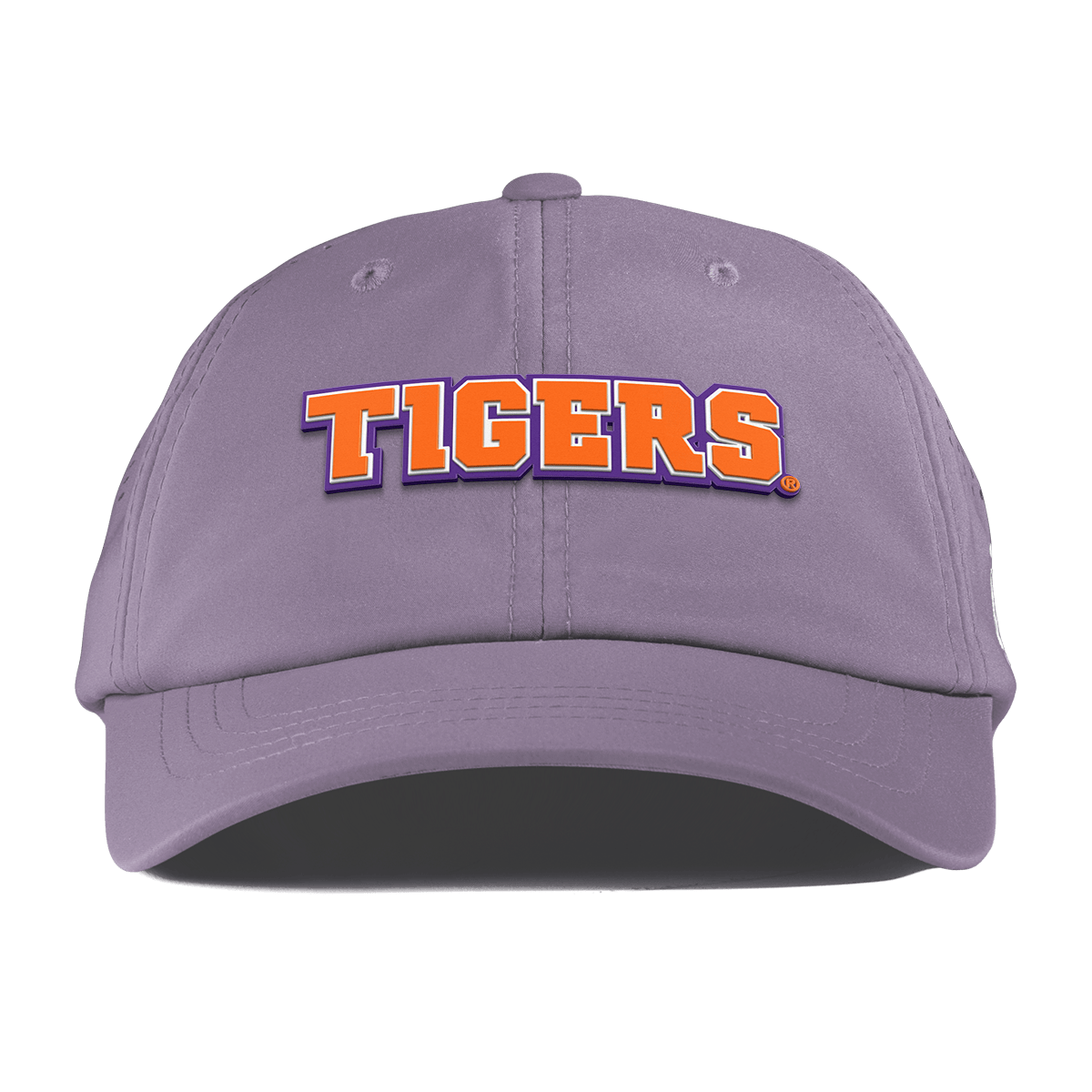 Clemson University "Clemson Tigers Block" Performance Dad Hat Purple