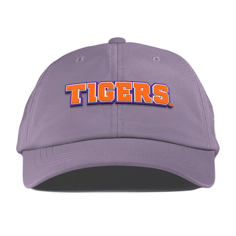 Clemson University "Clemson Tigers Block" Performance Dad Hat Purple