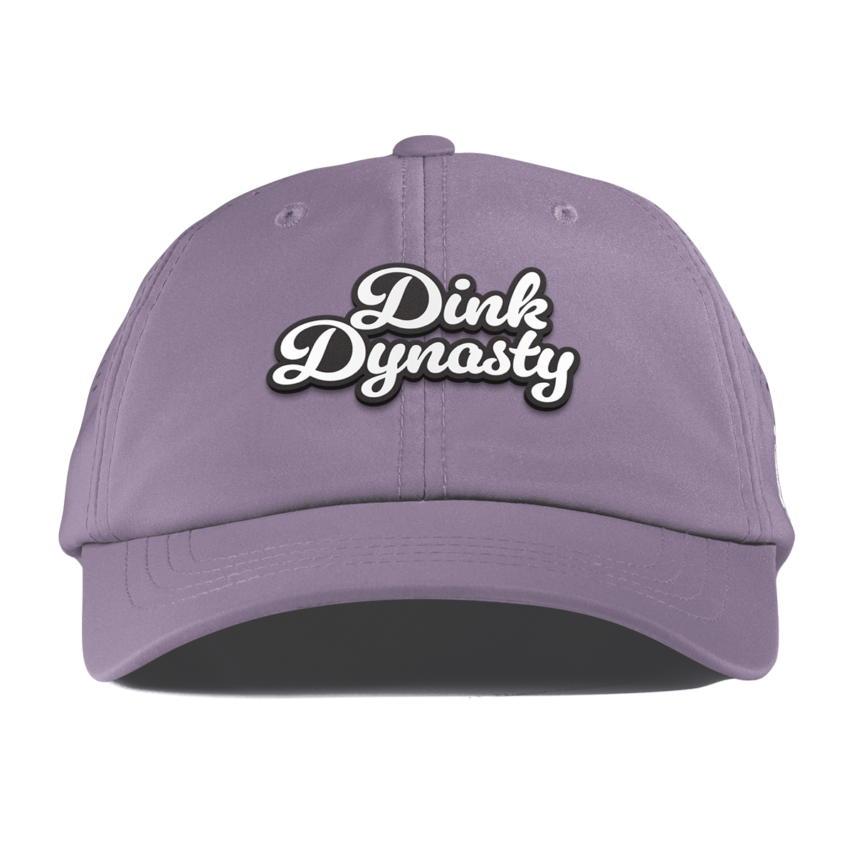 Dink Dynasty Script Performance Dad Hat Purple