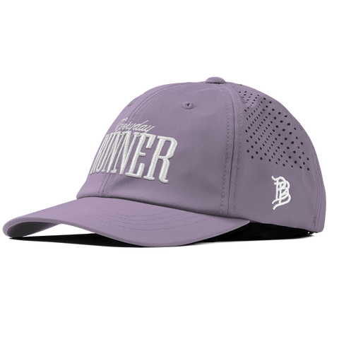 Everyday Runner Curved Performance Dad Hat Purple