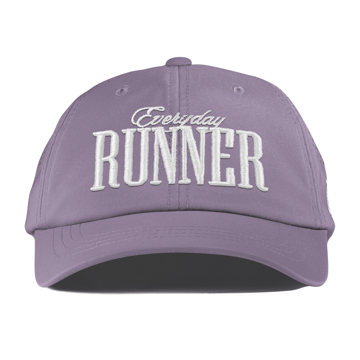 Everyday Runner Curved Performance Dad Hat Purple
