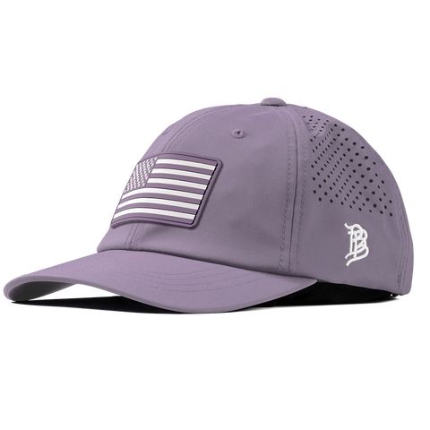 Heritage Old Glory Performance Dad Hat Purple