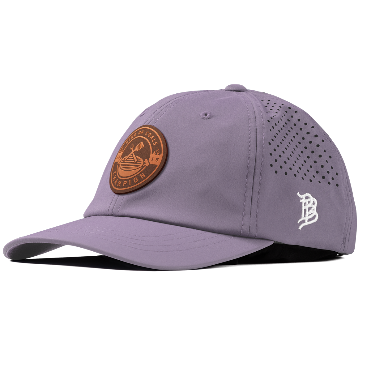 King of Coals Performance Dad Hat Purple