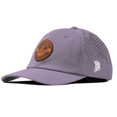 King of Coals Performance Dad Hat Purple