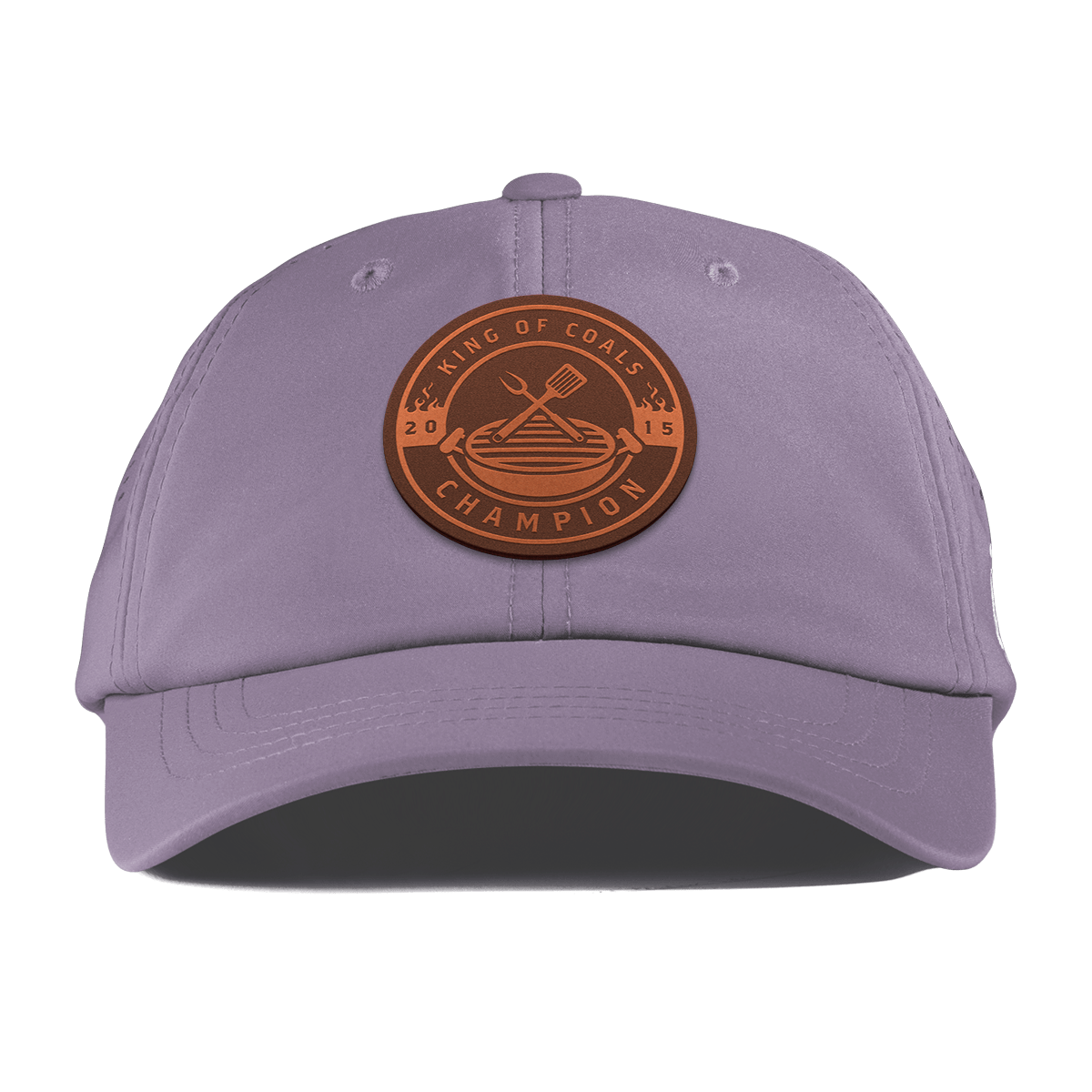King of Coals Performance Dad Hat Purple