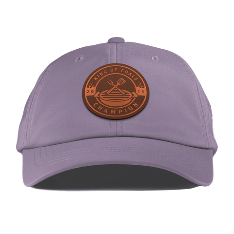 King of Coals Performance Dad Hat Purple