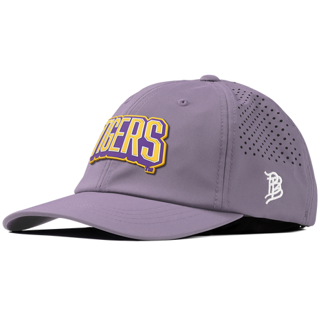 Louisiana State University "LSU Tigers Block" Performance Dad Hat Purple