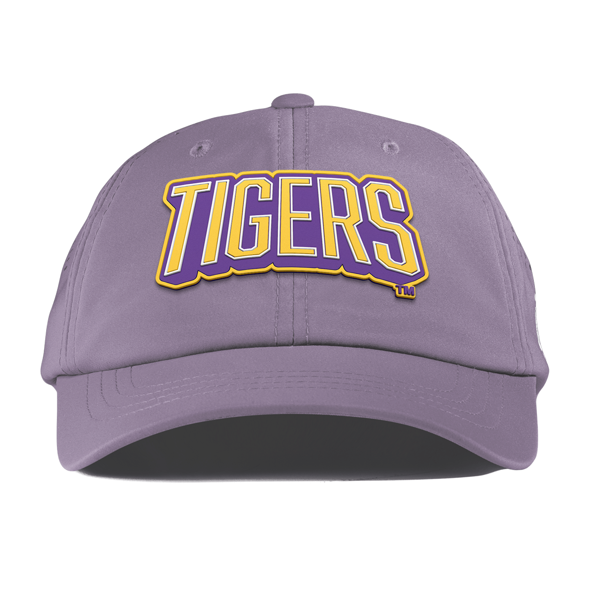 Louisiana State University "LSU Tigers Block" Performance Dad Hat Purple