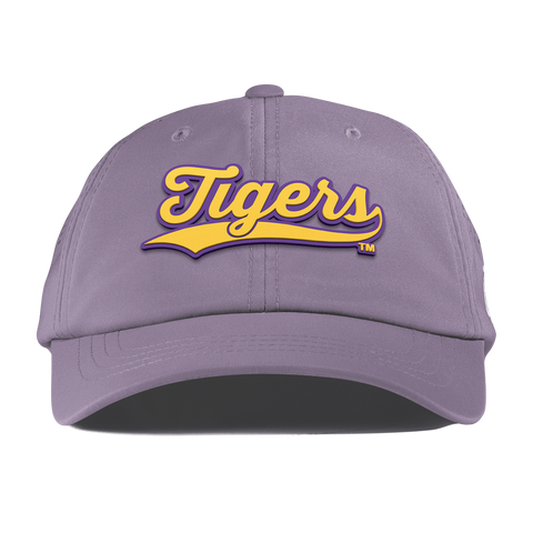 Louisiana State University "LSU Tigers Script" Performance Dad Hat Purple