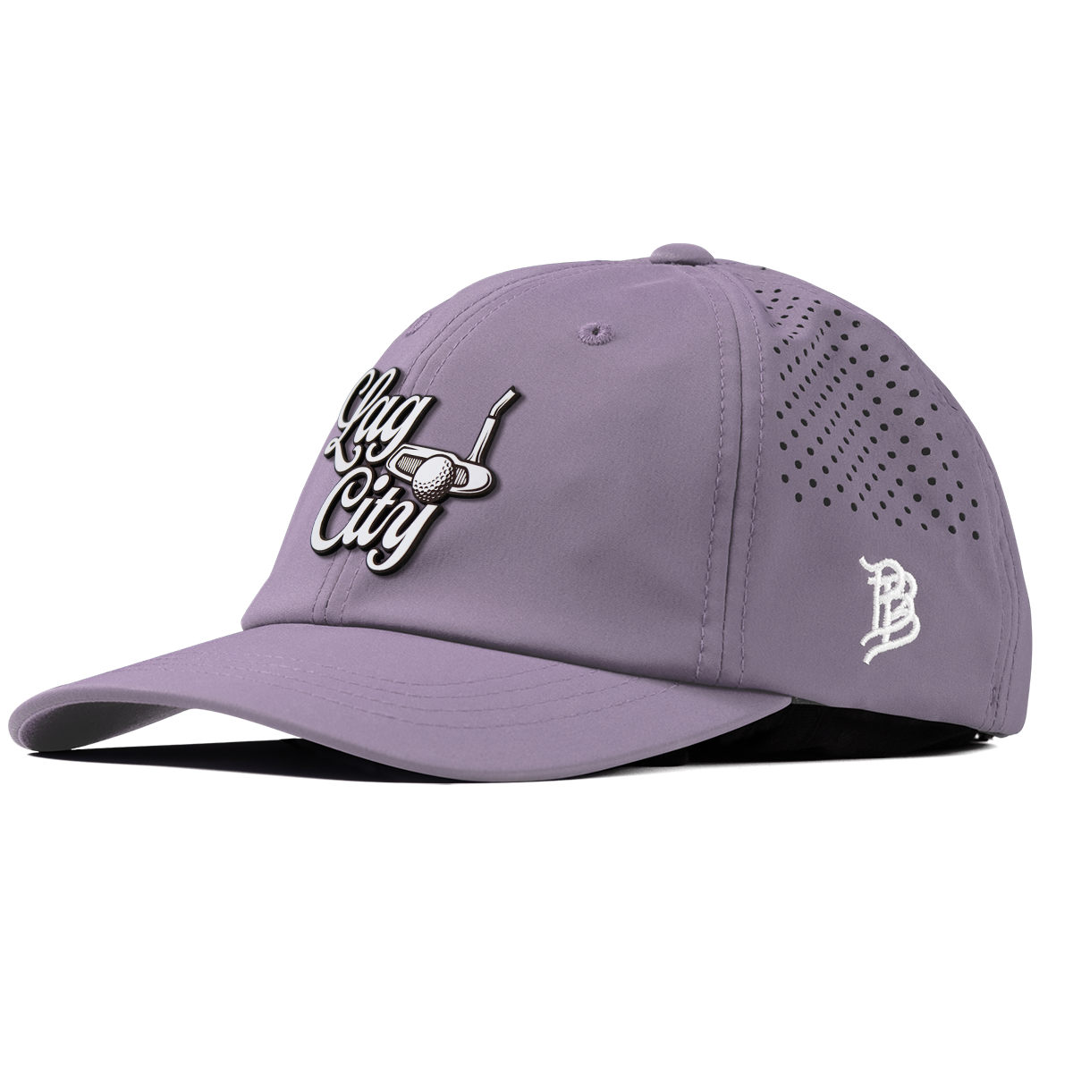 Lag City Script Performance Dad Hat Purple