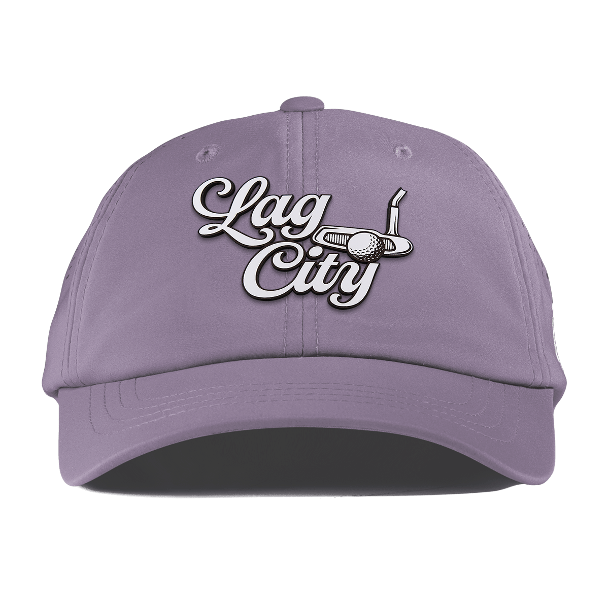 Lag City Script Performance Dad Hat Purple