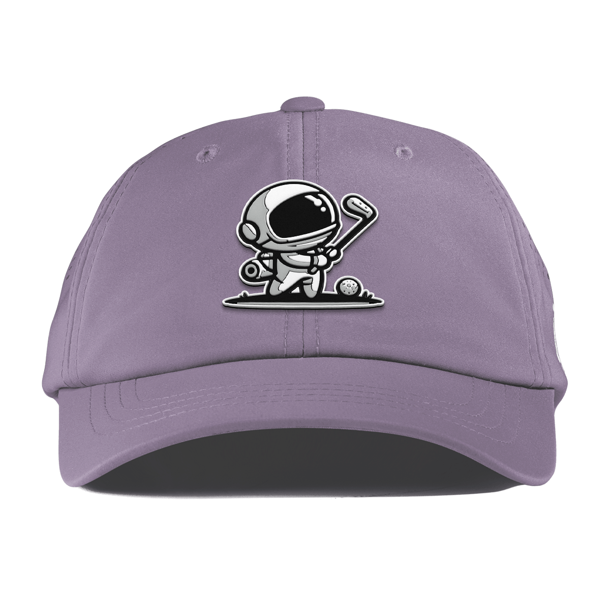 Moon Shot Performance Dad Hat Purple