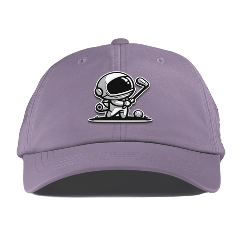 Moon Shot Performance Dad Hat Purple