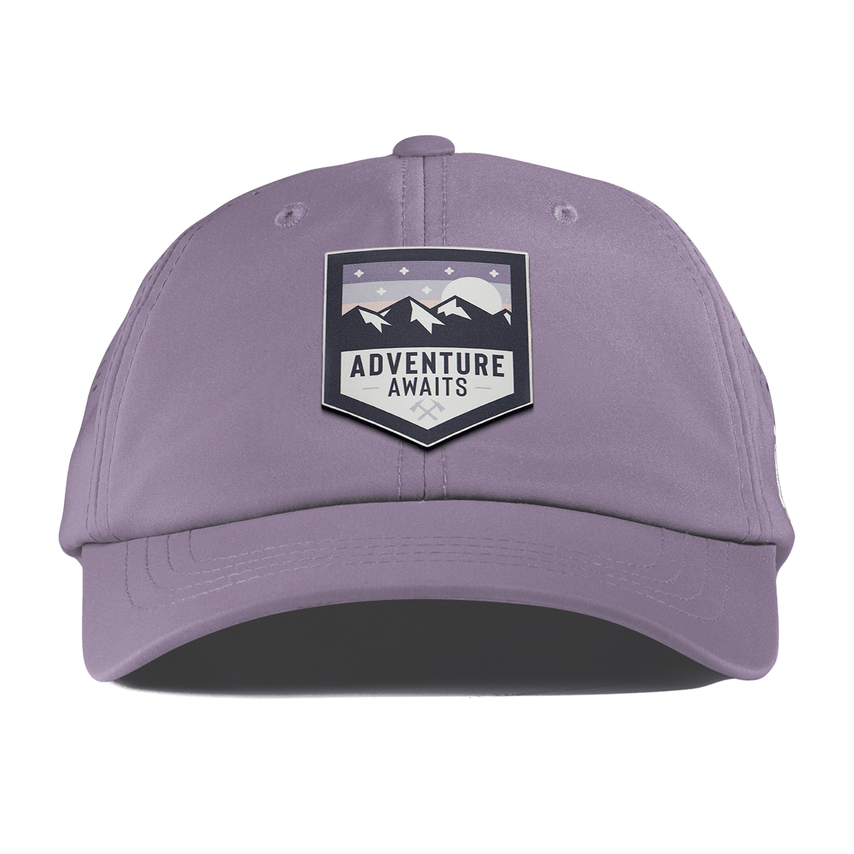 Moonlight Adventure Performance Dad Hat Purple
