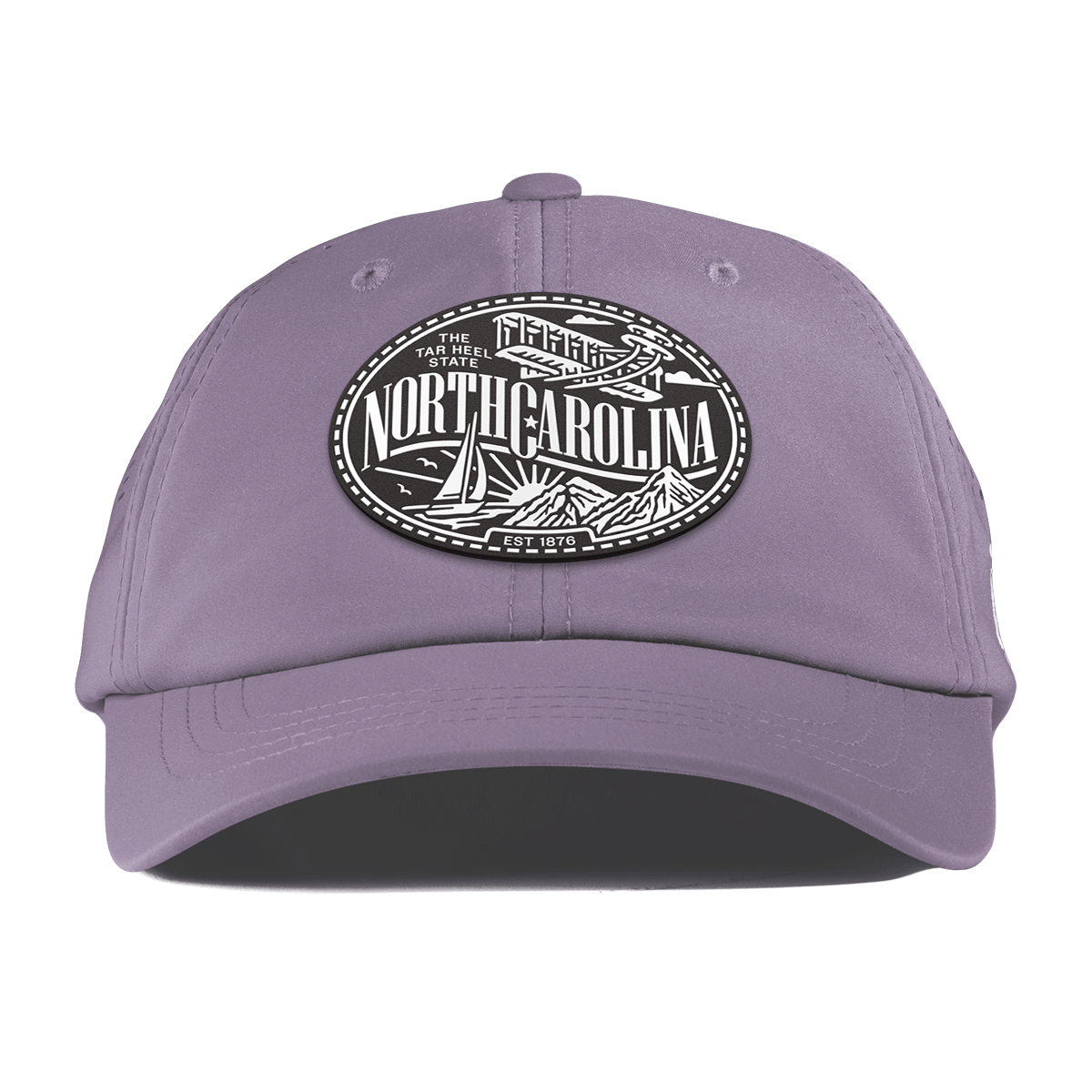 North Carolina Traveler Performance Dad Hat Purple