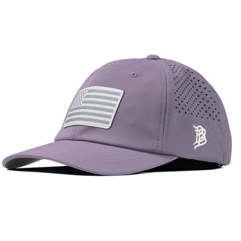 Pearl Old Glory Performance Dad Hat Purple