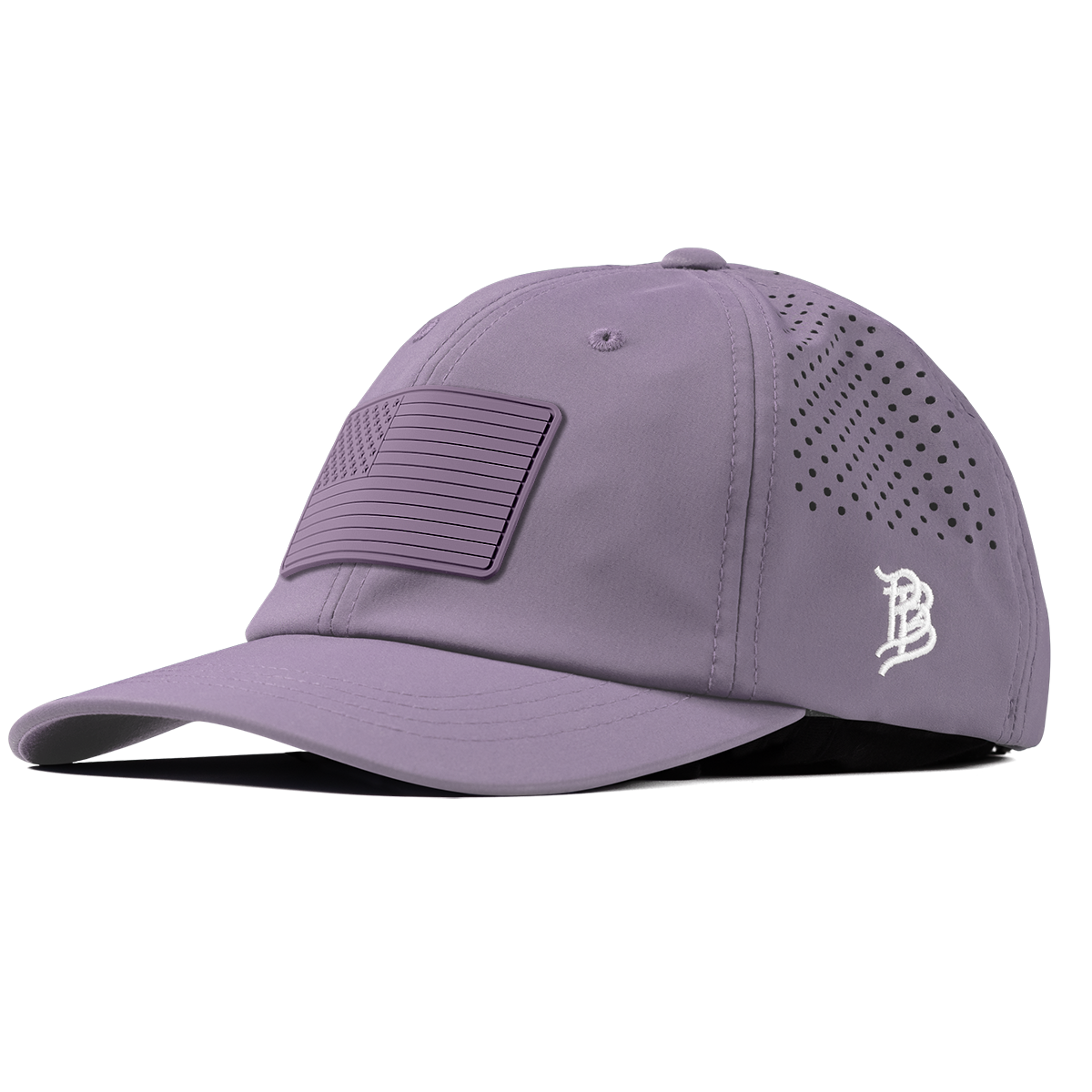 Old Glory Stealth Performance Dad Hat Purple