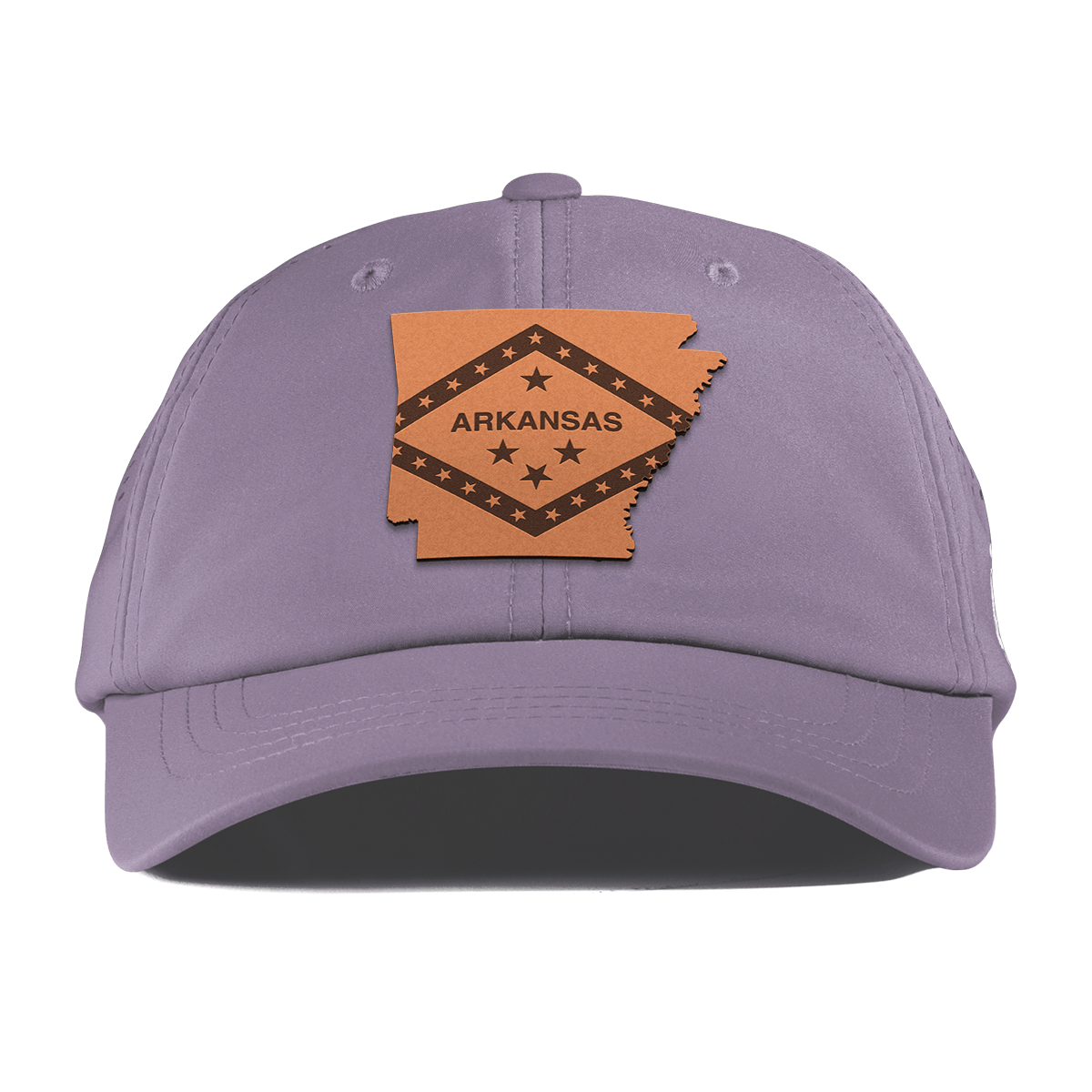 Arkansas 25 Performance Dad Hat Purple