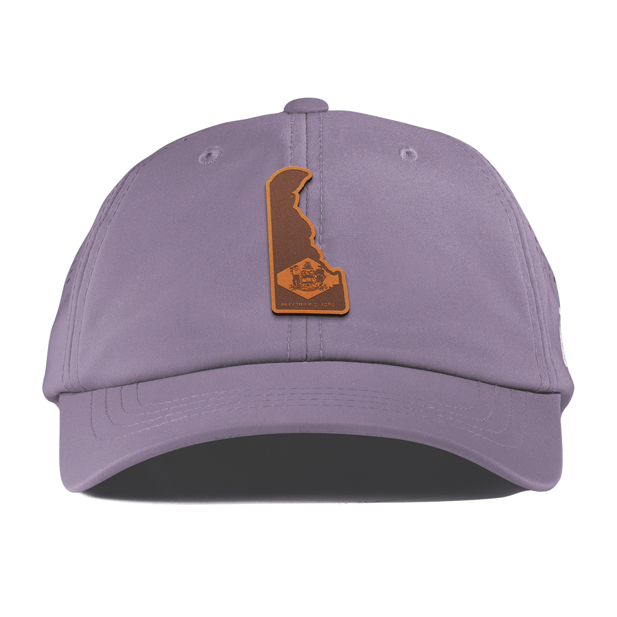 Delaware 1 Performance Dad Hat Purple