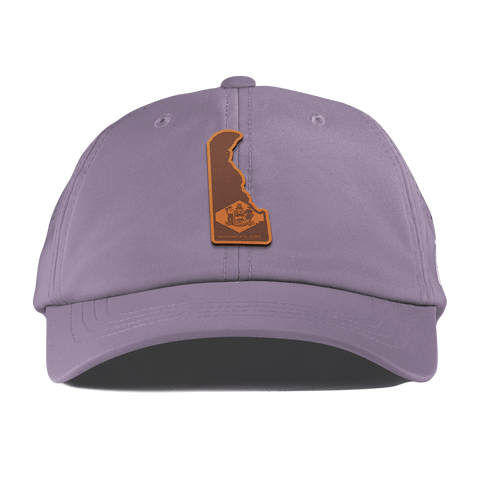 Delaware 1 Performance Dad Hat Purple