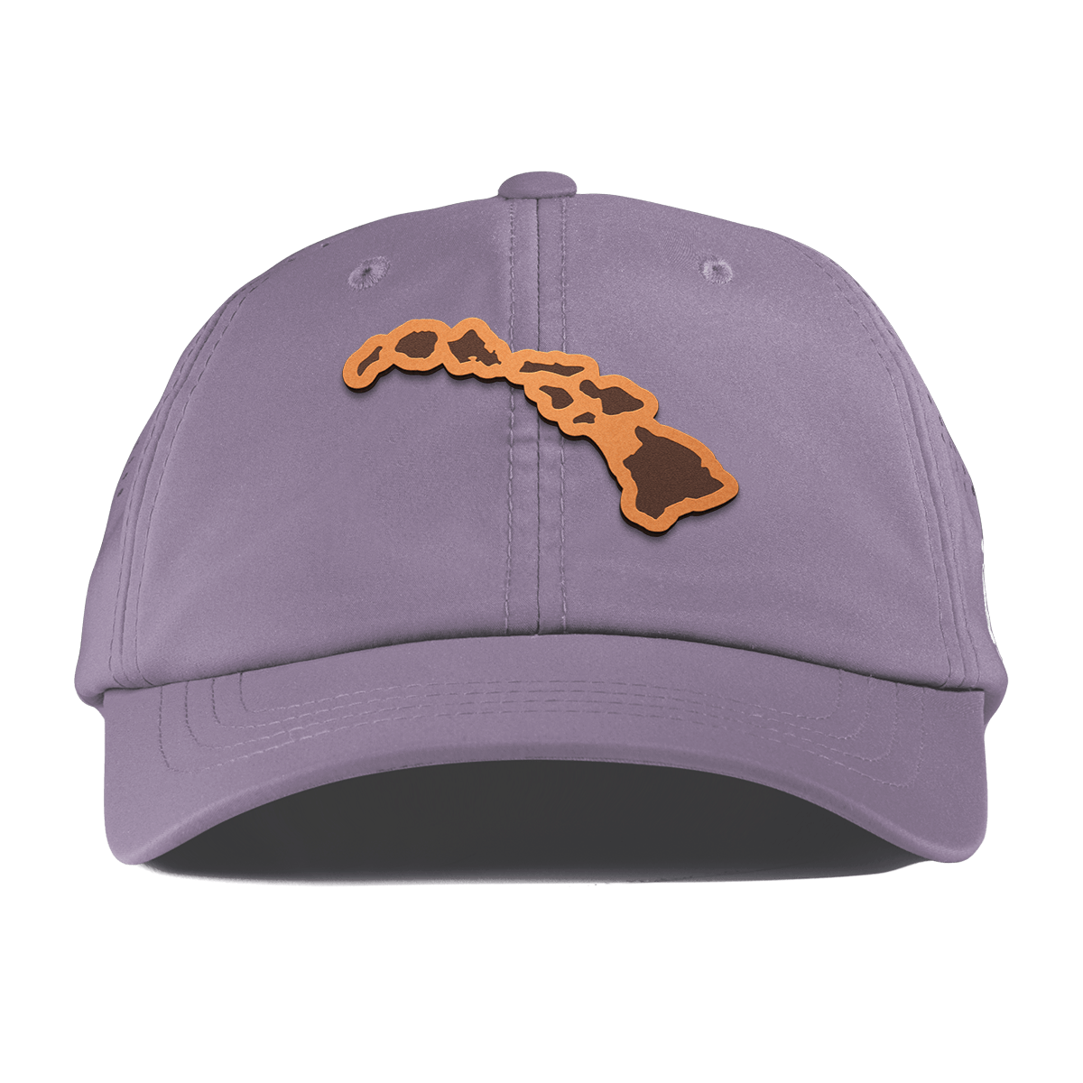Hawaii 50 Performance Dad Hat Purple