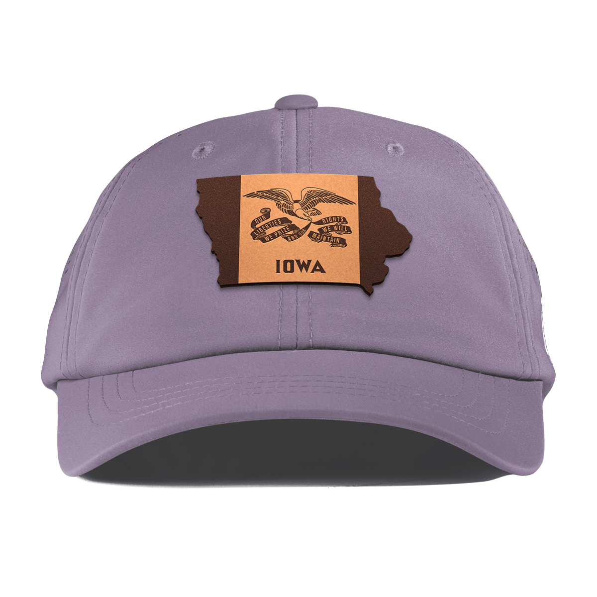 Iowa 29 Performance Dad Hat Purple