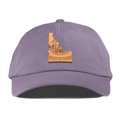 Idaho 43 Performance Dad Hat Purple