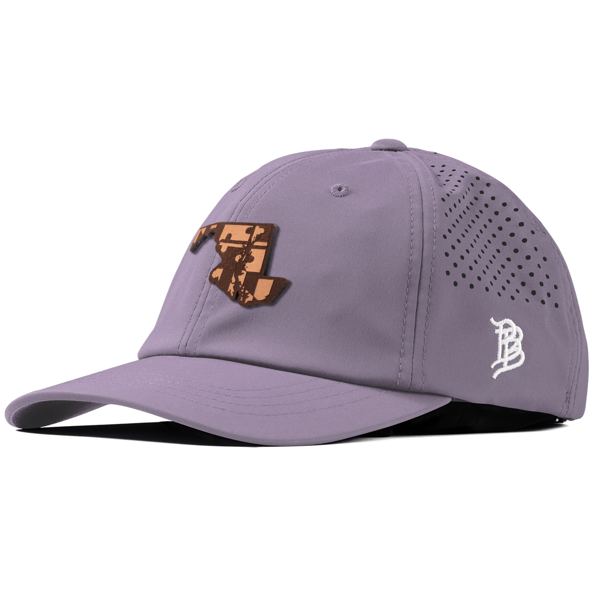 Maryland 7 Performance Dad Hat Purple