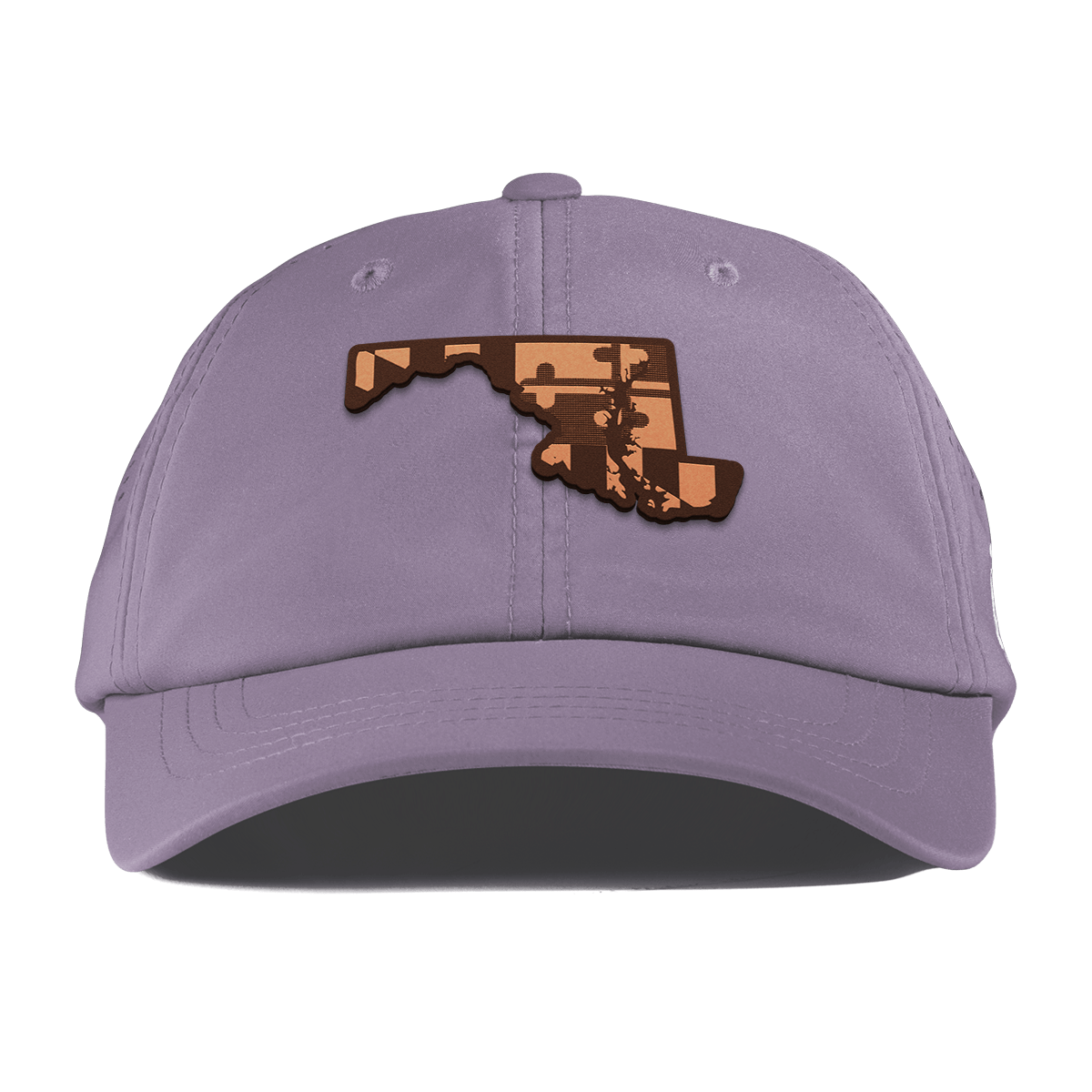 Maryland 7 Performance Dad Hat Purple
