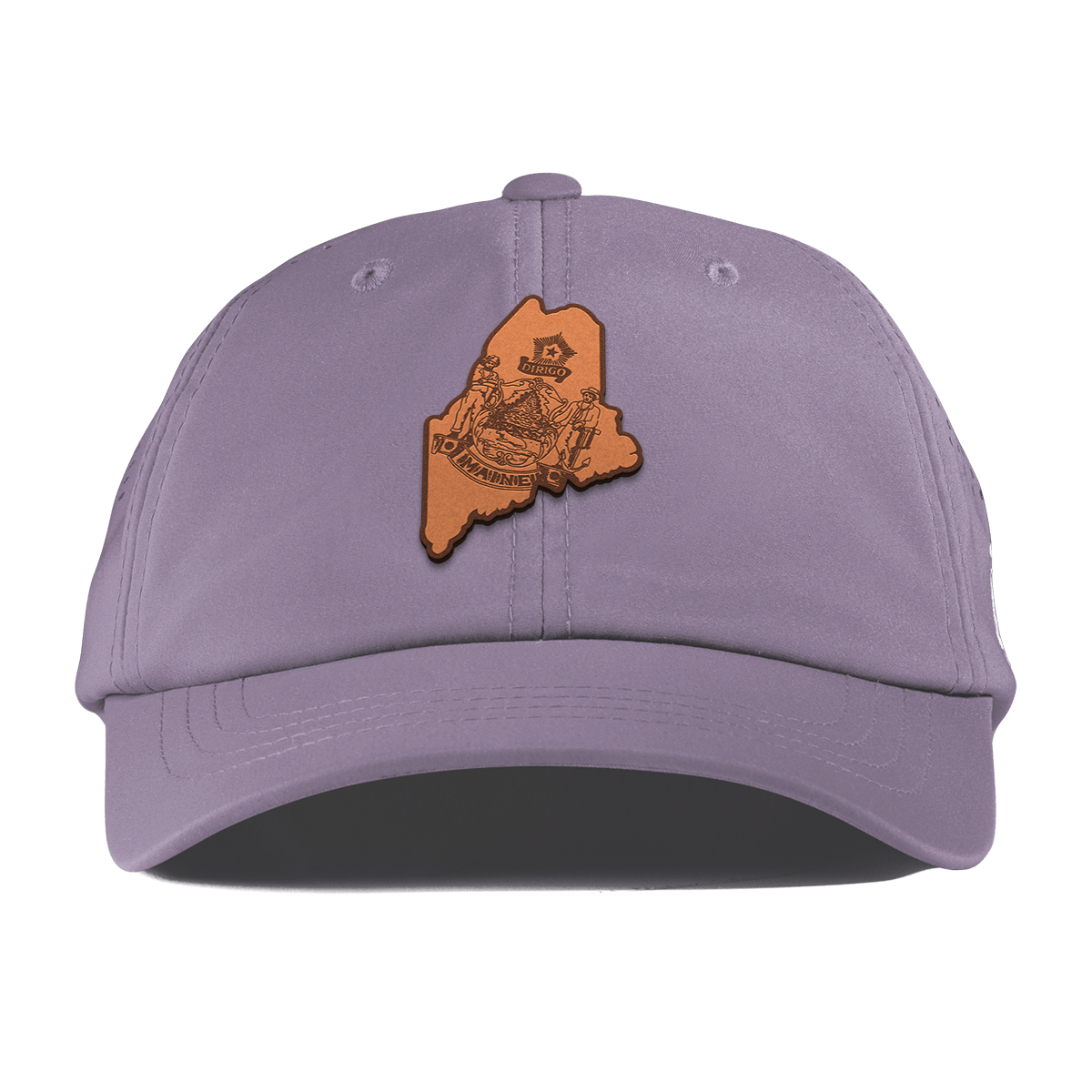 Maine 23 Performance Dad Hat Purple