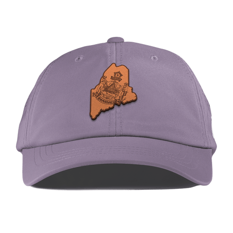 Maine 23 Performance Dad Hat Purple