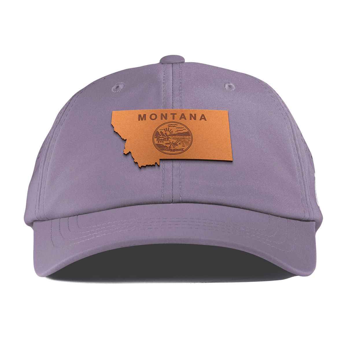 Montana 41 Performance Dad Hat Purple