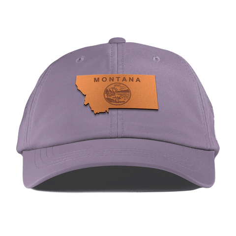 Montana 41 Performance Dad Hat Purple